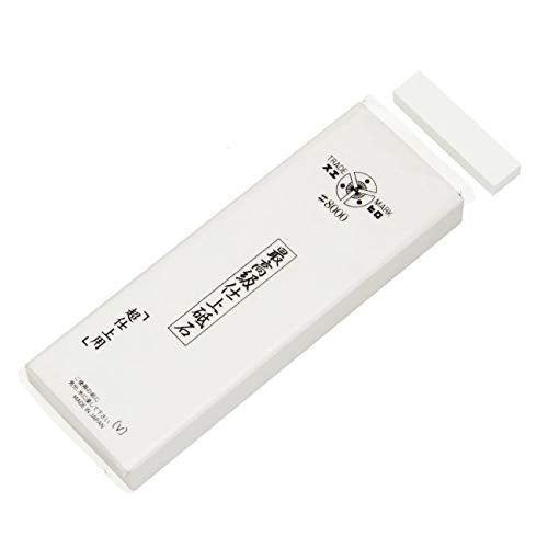 Suehiro Japanese Sharpening Stone, Dual-sided #1000 and #3000 Grit with Rubber Base, Compact