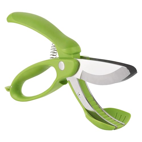 Trudeau Toss and Chop Salad Tongs, Green (09610135)