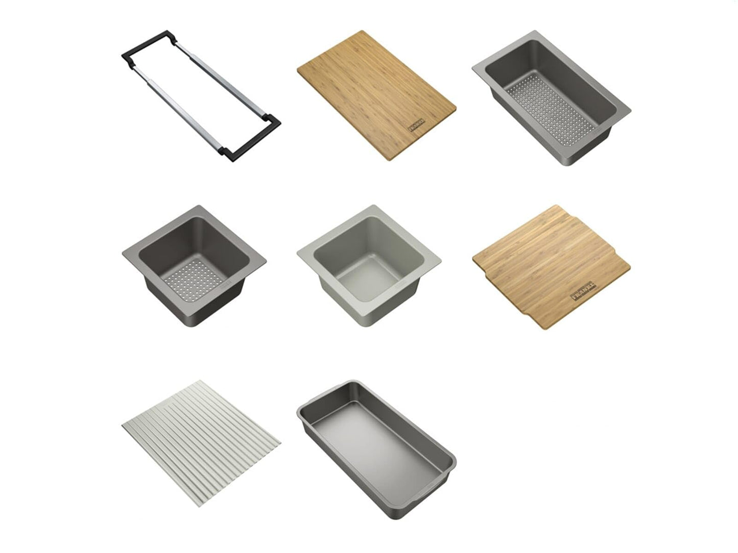 FRANKE All-In Universal Kitchen Sink Accessory System - AIUS300, Gray