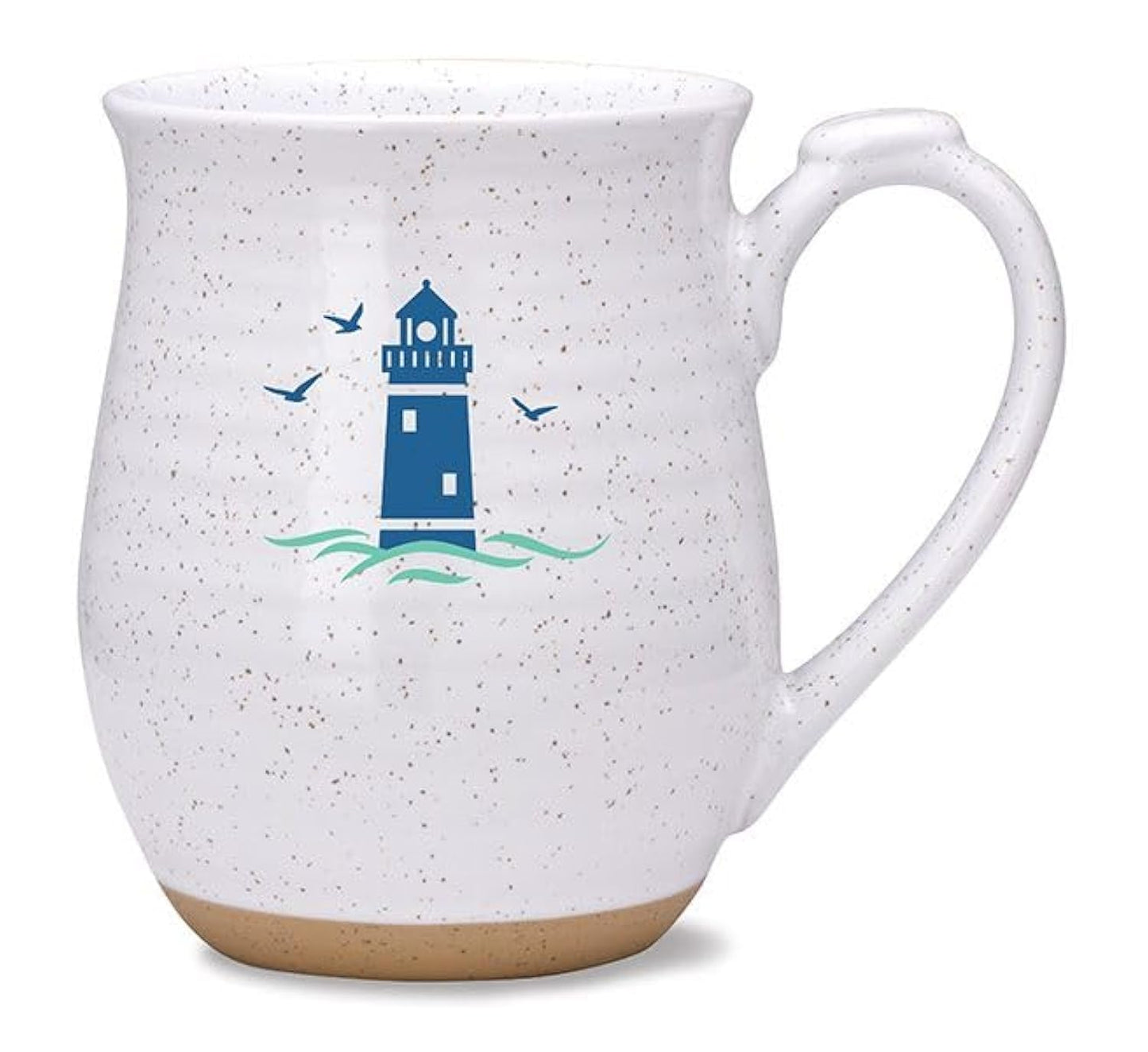Cape Shore Weekender Coffee Tea Mug Cup, Lighthouse Gifts for Birthday Christmas, 16 Oz