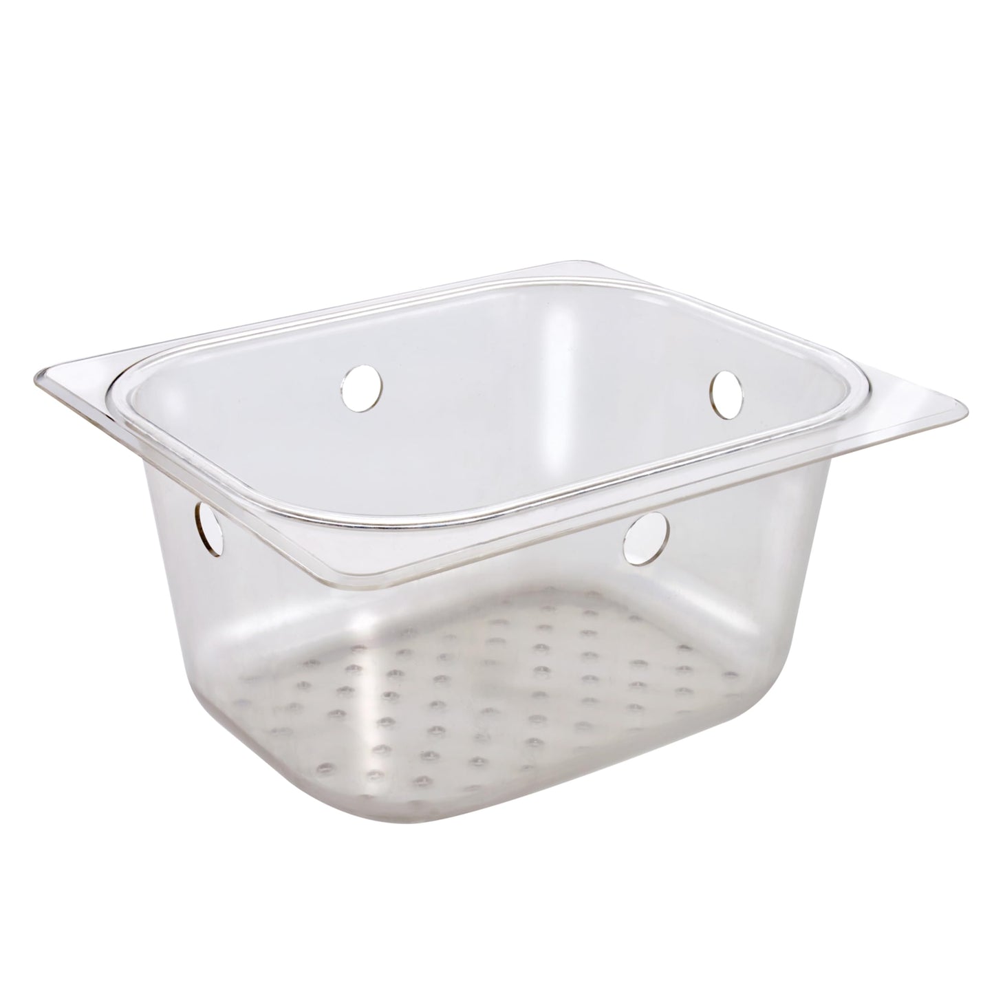 Krowne 30-160 Perforated Basket, 6" deep, for 10" x 14" & 10" x 12" Dump Sinks, Plastic