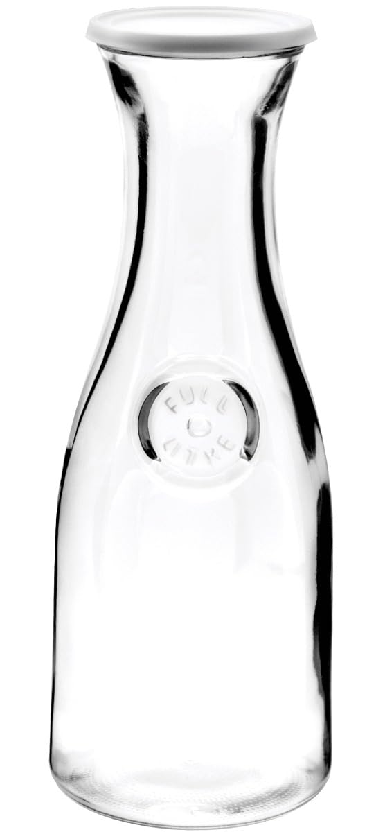 Anchor Hocking 492001100863 carafe with lid, 1 LT, Clear