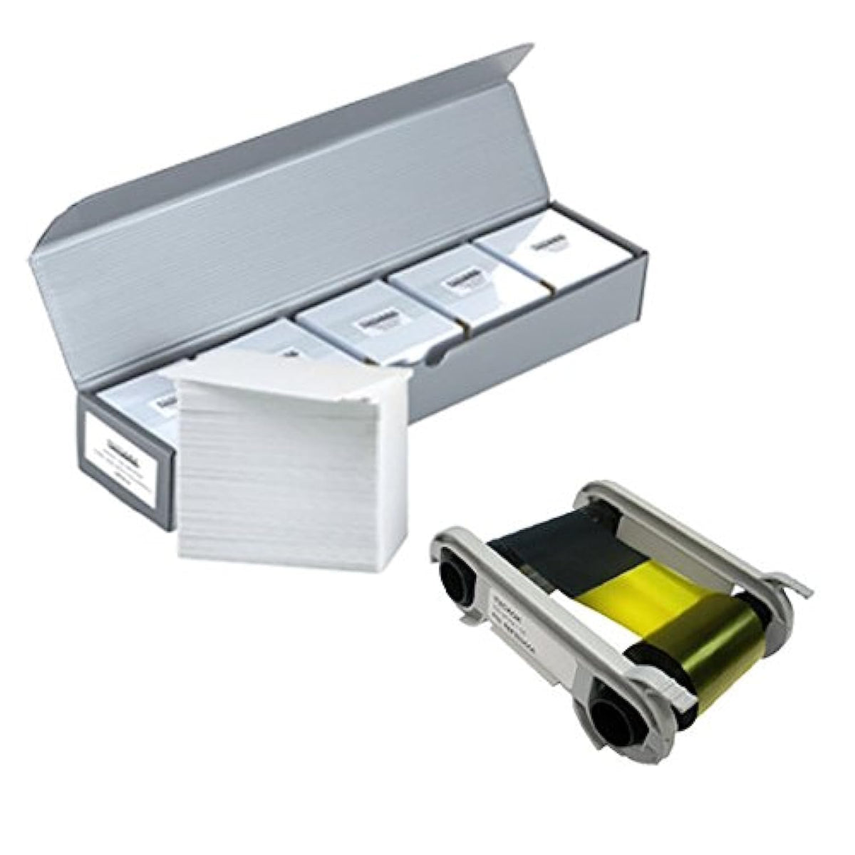 Evolis R6F003AAA YMCKOK Color Ribbon + 500 PVC Cards