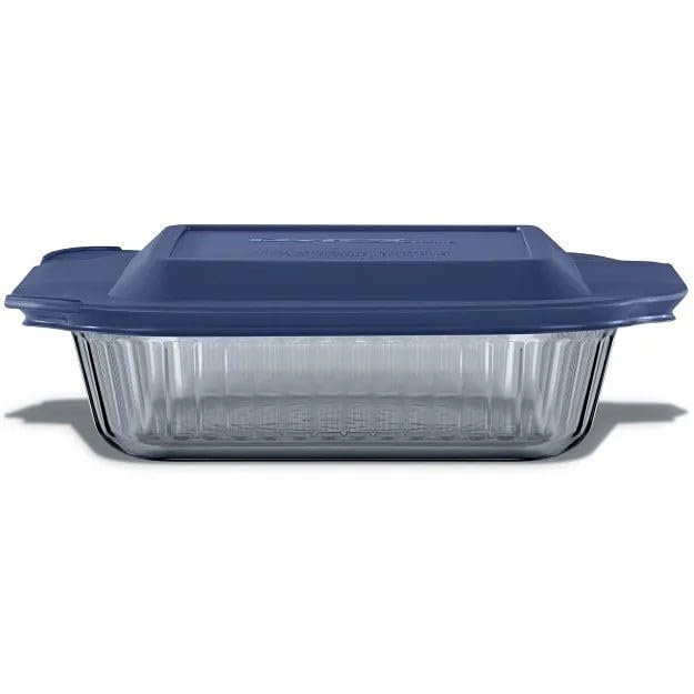 Pyrex Square Baking Dish with Lid 8 Cup, 1 EA