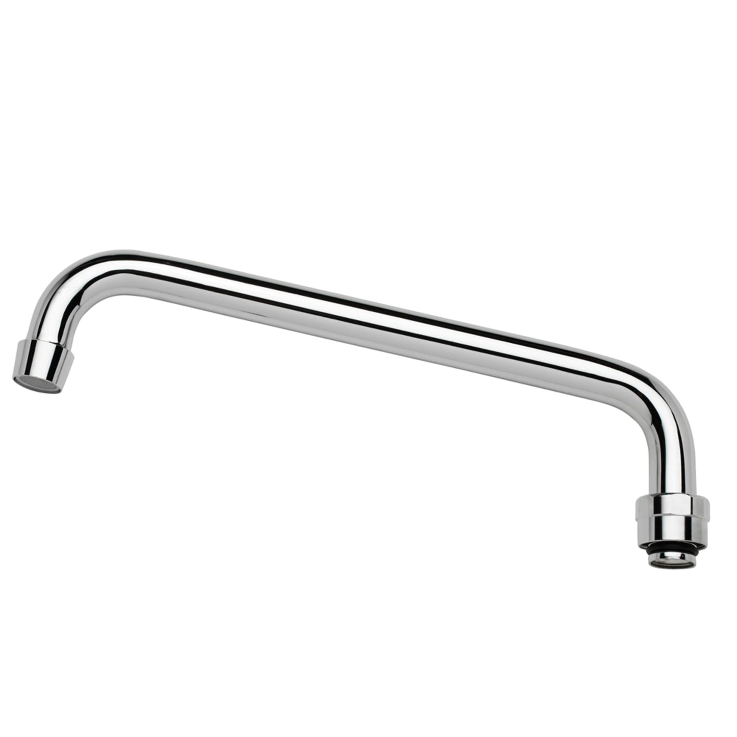 Krowne 19-222L Silver Series Replacement Spout, 10" Swing Spout, Double O-Ring Construction, 1.8 GPM Aerator Installed