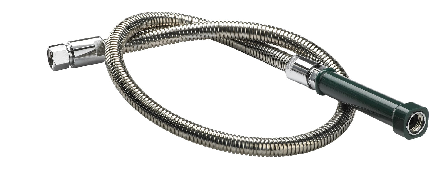 Krowne 21-134L Krowne Royal Series Pre-Rinse Hose, 60", with Grip, Flexible Stainless Steel, Low Lead Compliant (Interchangeable with Most Brands)