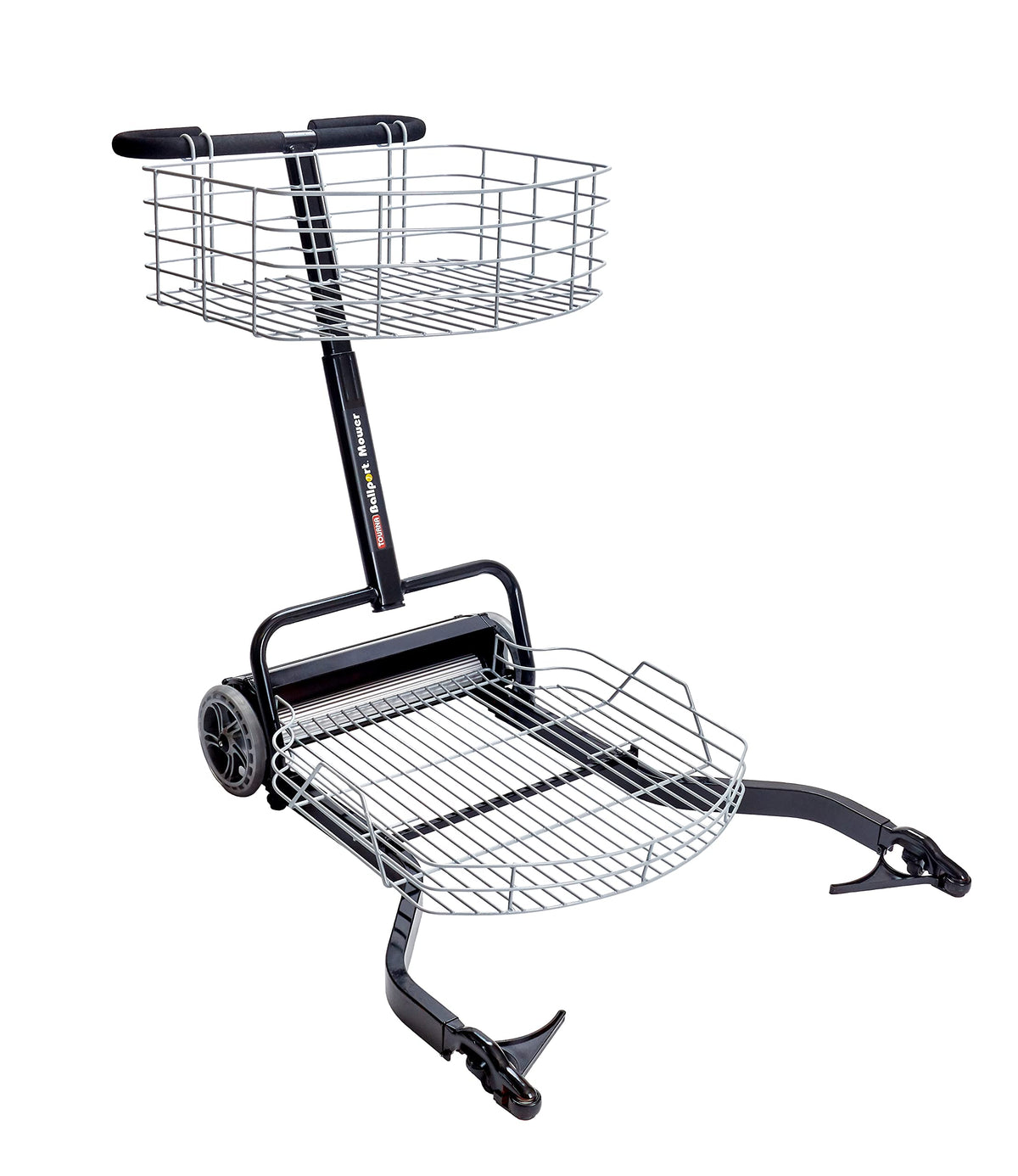 Tourna Ballport High Capacity Tennis Ball Mower, Black