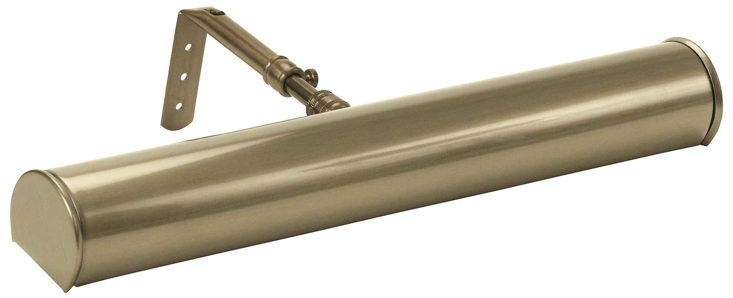 House of Troy A14-71 Advent Picture Light, 14", Antique Brass