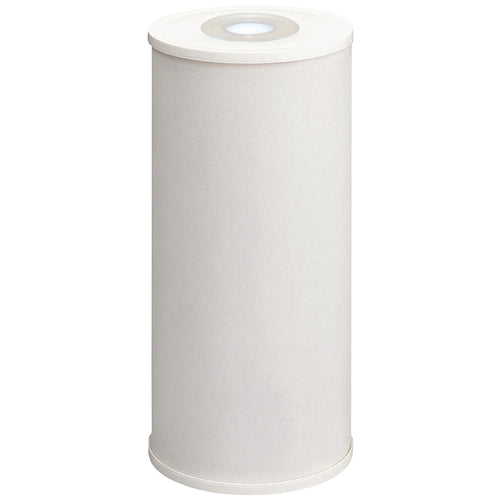 Reduces: Sediment, rust, scale, dirt, coarse sand, sand, fine sand, silt, bad taste & odor and aesthetic chlorine taste & odor. This 4.5" diameter heavy-duty filter cartridge designed for use in heavy duty filter housings provides four times the dirt-hold