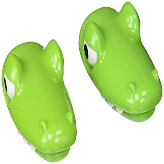 MSC International Joie Croc Bag Clips, Set of 2, Green