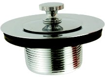 Price Pfister Lift & Turn Tub Stopper - Chrome - Flange/Stopper,Drain,Turnstop - Price Pfister 35266