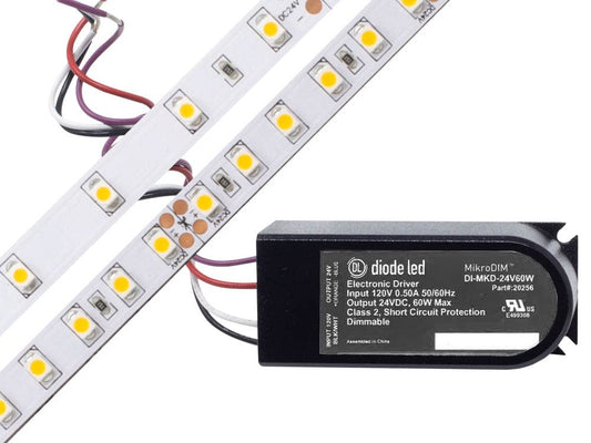 Diode LED - DI-MKD-24V60W - Electronic Dimmable Driver