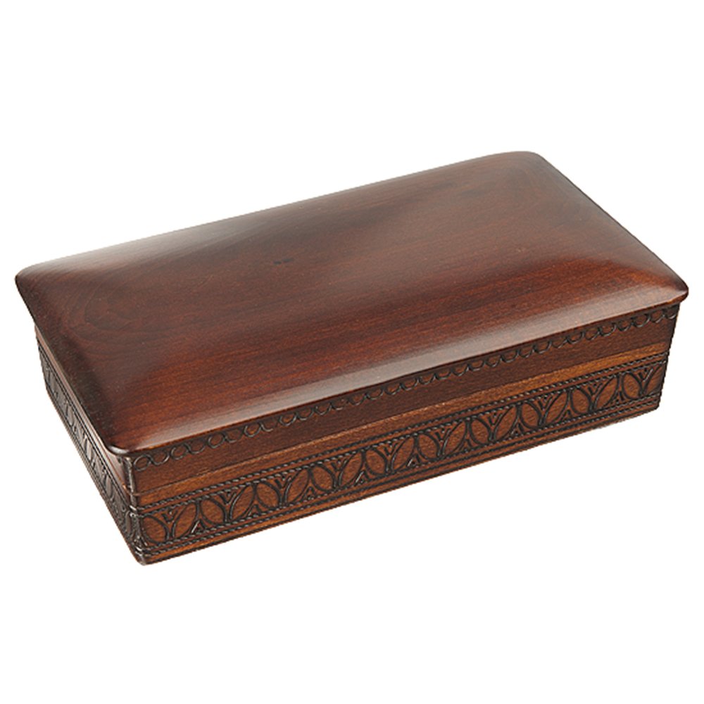 Classic Linden Wood Traditional Polish Keepsake Box