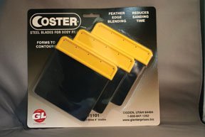 Coster Steel Auto Body Spreaders, 3 Steel Spreaders 4 Inch