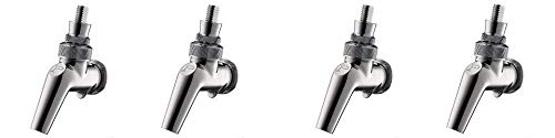 Perlick 630SS Stainless Steel Draft Beer Faucet (4-(Pack))