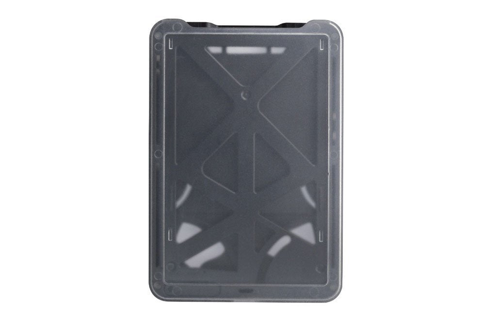 Brady People ID 1840-6661 B-Holder Rigid Plastic Vertical 3-Card Holder, Black