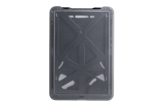 Brady People ID 1840-6661 B-Holder Rigid Plastic Vertical 3-Card Holder, Black