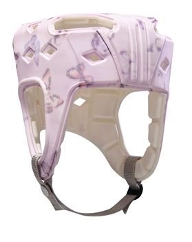 Danmar Products Soft Top Comfy Cap, Butterflies, Purple, Synthetic, Aluminum Handle, Aluminum Ferrule, Unique Shape, Cosmetic Brush, Beauty
