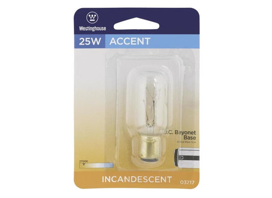 Westinghouse Lighting Corp 25-watt T8 Clear Tubular Bulb