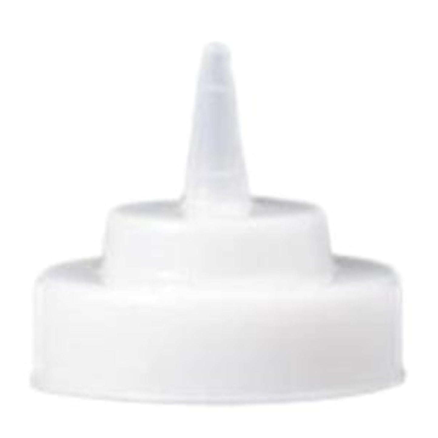 Tablecraft 63TC Squeeze Bottle Replacement Cap Wide Cone Tip Natural (Set of 12 PER CASE)