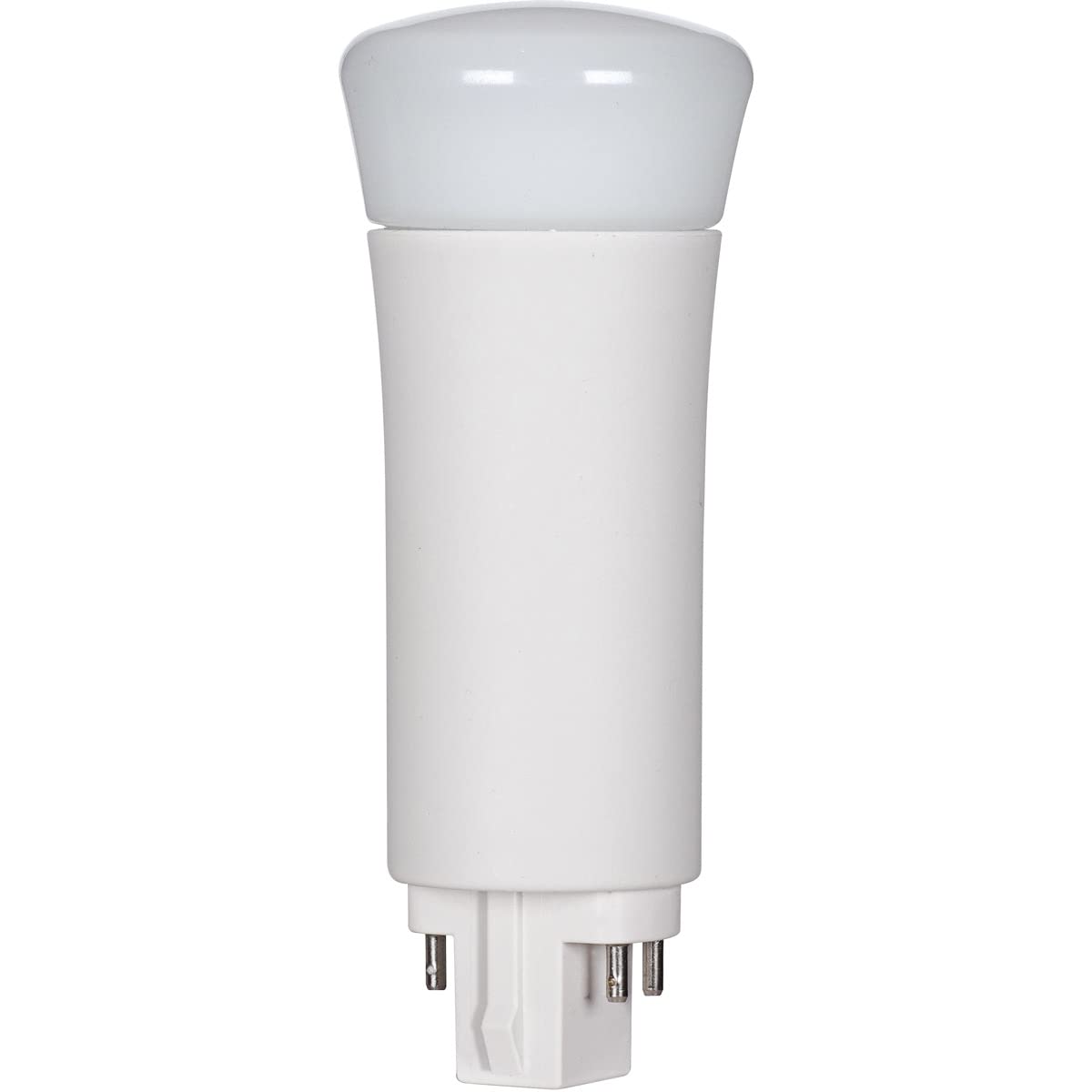 Satco S29858 9W LED PL 4-Pin; 3000K; 950 Lumens; G24q Base; 10 Bulbs- California Compliant Replaces S9858