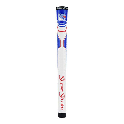 SuperStroke NHL Traxion Tour Golf Club Grip, New York Rangers (Standard) | Officially Licensed Through Team Golf | Improves Feedback and Tackiness | Reduces Taper to Minimize Grip Pressure