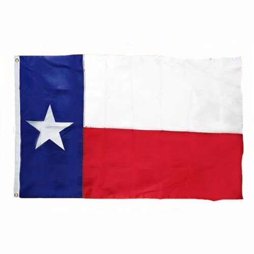 Eder Flag – Texas State Flag - Durable Poly-Max - Proudly Made in the USA - Reinforced Fly Stitching - Heavy-Duty Header - Quality Craftsmanship (3x5 Foot)