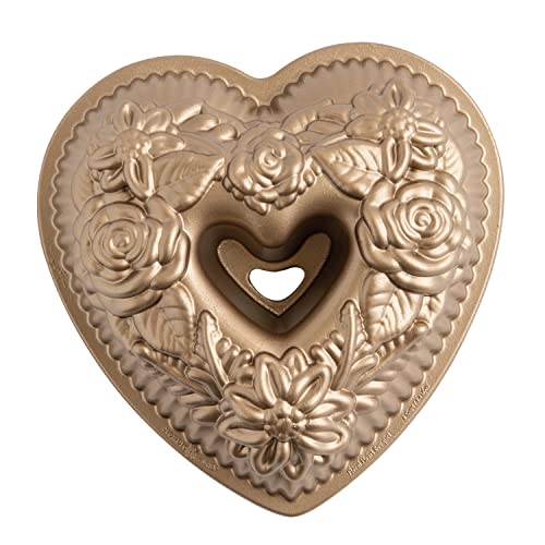 Nordic Ware Floral Heart Bundt