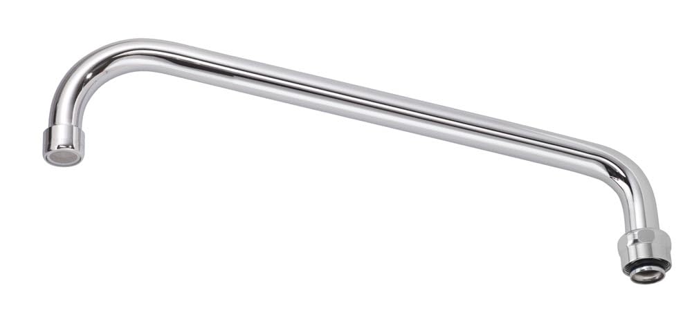 Krowne 21-423L Krowne 12" Spout, with T&S Adapter, Low Lead Compliant (Interchangeable with Most Brands)‍‌‌‌‌‍‌‌‍‌‌‌‌‍‌‌‌‌‍‌‌‍‌‌‌‌‍‌‌‌‍‌‌‌‍‌‌‍‌‌‌‍‌‌‌‌‍‌‌‌‍