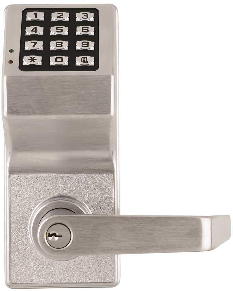 Alarm Lock 2700 WP 26D T2 TRILOGY DL2700 SERIES 100 USERS SC1 WEATHERPROOF Satin Chrome