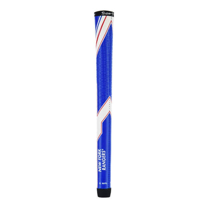 SuperStroke NHL Traxion Tour Golf Club Grip, New York Rangers (Standard) | Officially Licensed Through Team Golf | Improves Feedback and Tackiness | Reduces Taper to Minimize Grip Pressure