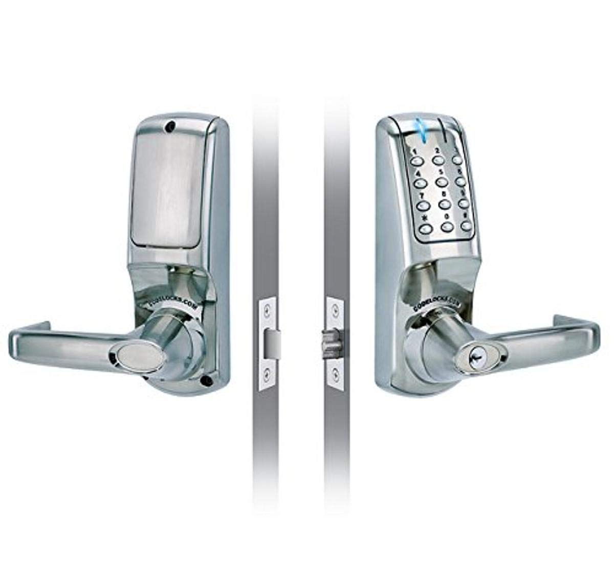 CODELOCKS CL5210 Electronic Lever Set with 70 mm Latch, Motor Actuator