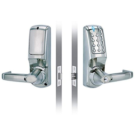 CODELOCKS CL5210 Electronic Lever Set with 70 mm Latch, Motor Actuator