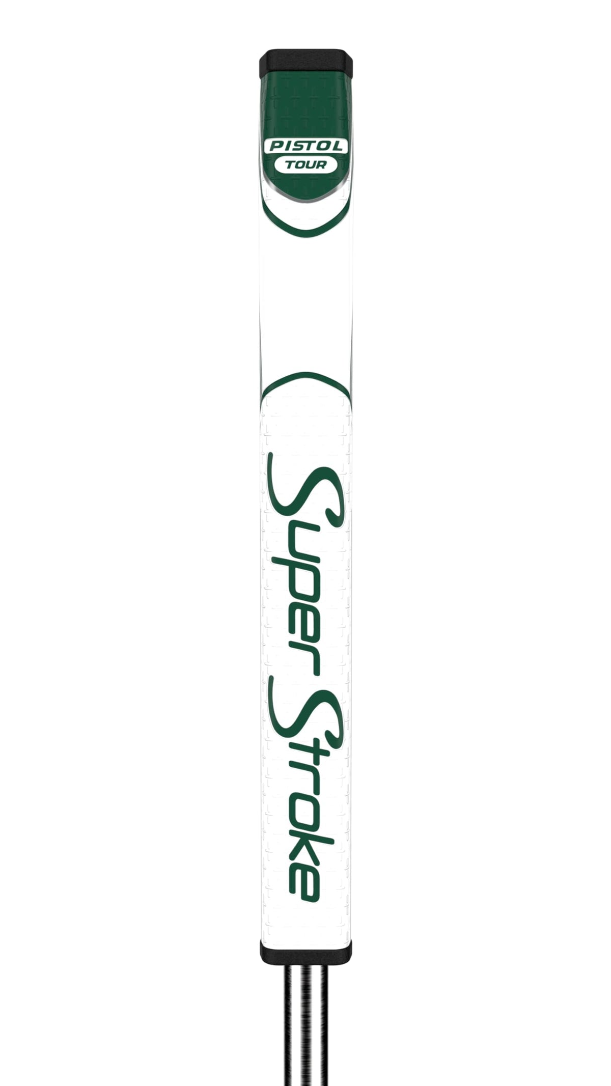 SuperStroke Zenergy Pistol Tour Golf Putter Grip with No Taper Enhanced SPYNE Technology, New Multi-Zone Texturing and Tech-Port, Green