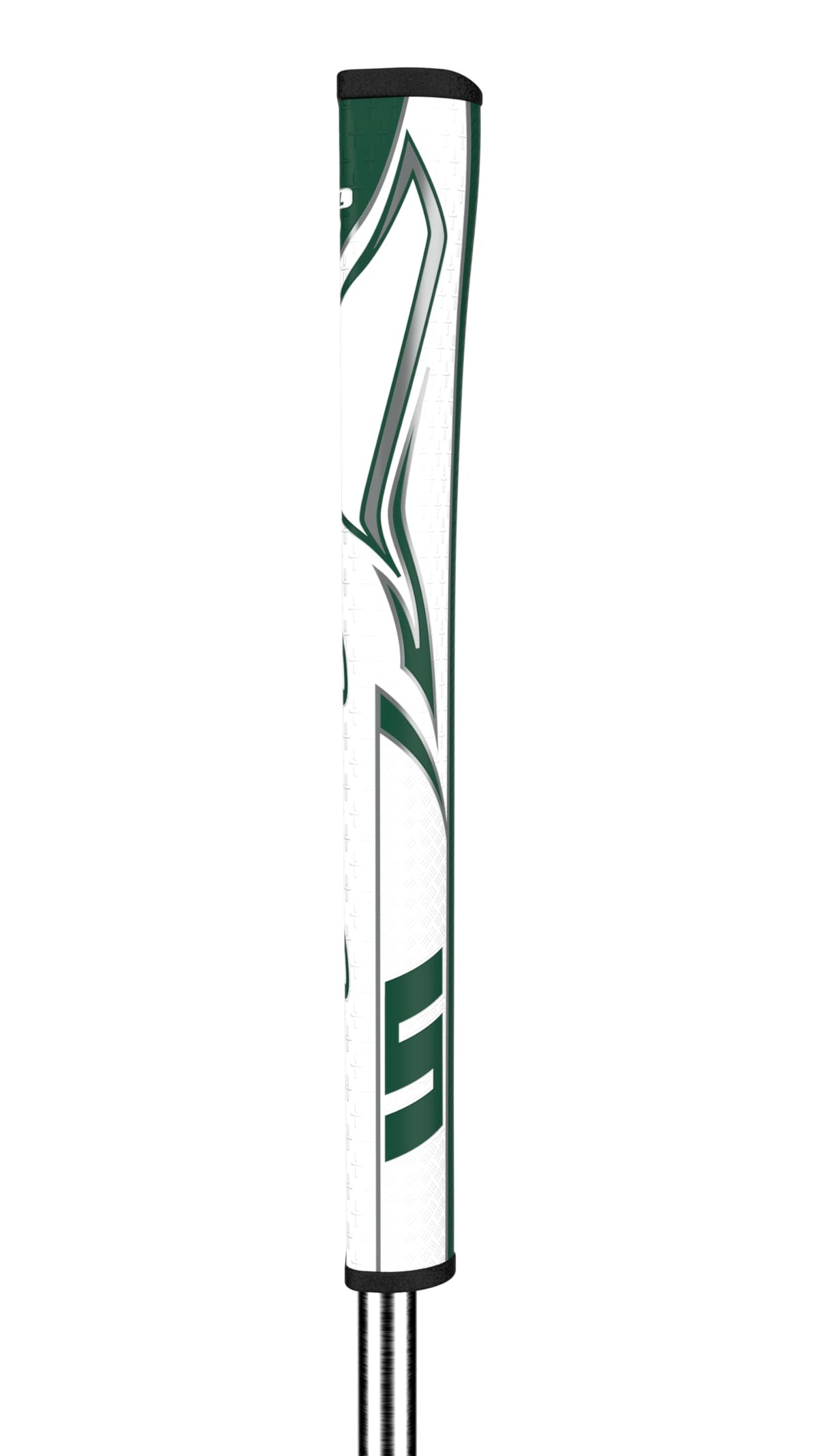 SuperStroke Zenergy Pistol Tour Golf Putter Grip with No Taper Enhanced SPYNE Technology, New Multi-Zone Texturing and Tech-Port, Green
