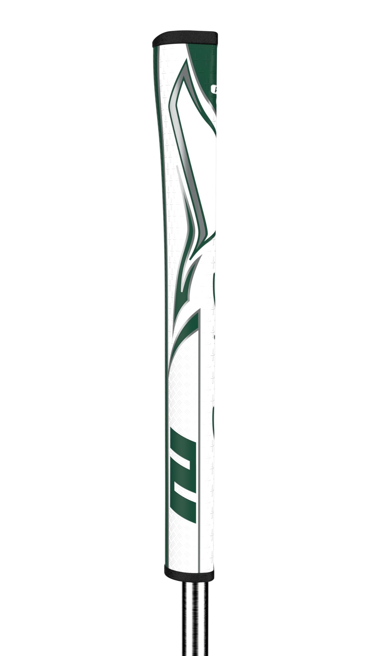 SuperStroke Zenergy Pistol Tour Golf Putter Grip with No Taper Enhanced SPYNE Technology, New Multi-Zone Texturing and Tech-Port, Green