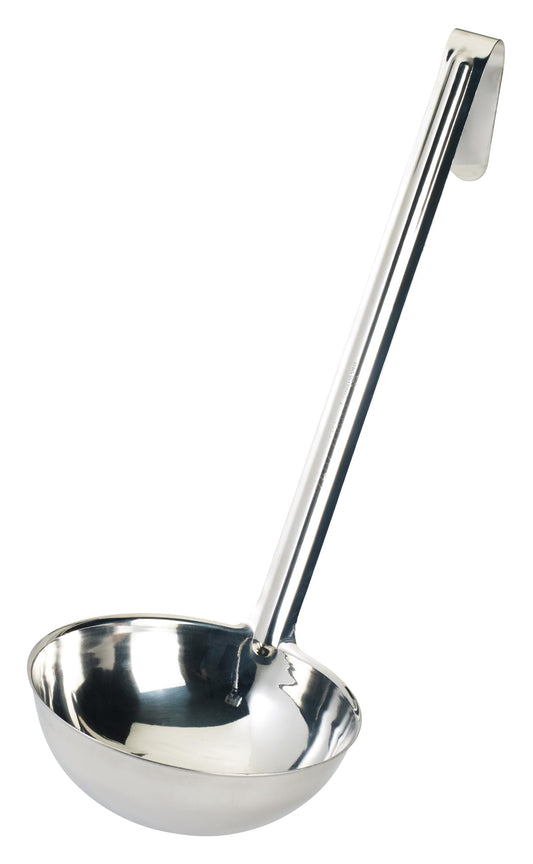 Winco One Piece Stainless Steel Ladle, 24 Ounce, 13"