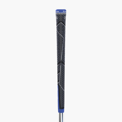 SuperStroke REVL Element Standard Golf Club Grips, .60 Round, All-weather Traction, Responsive Feel and Total Control from Every Swing, Grey/Blue