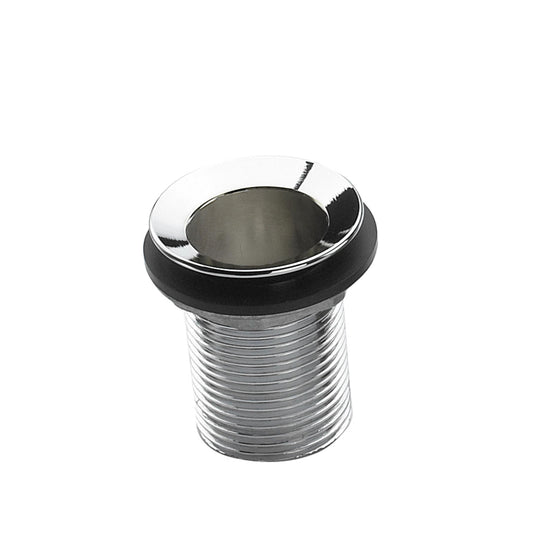 Krowne 23-120 Krowne 1" NPS New Style Krowne Drain, 1" NPT Male, for 1-1/4" Sink Opening & All ice Bins Without Cold Plate, uses 23-155 Overflow, Includes locknut & Washer (for Models Before 2016)