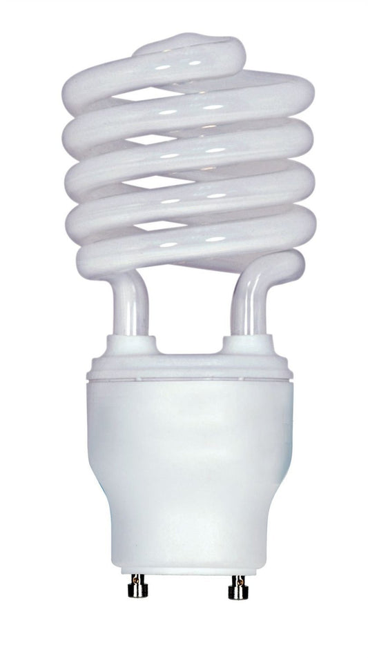 (2-Pack) Satco S8207 26-Watt 2700K GU24 Base Mini Spiral Compact Fluorescent Lamp, 120W Equal2