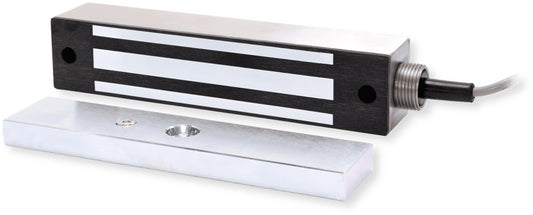 Seco-Larm E-942FC-600 Enforcer Electromagnetic Gate Lock, 600-lb (272kg) Holding Force, Face Mounting, For Indoor & Outdoor Applications, 12/24 VDC Operation