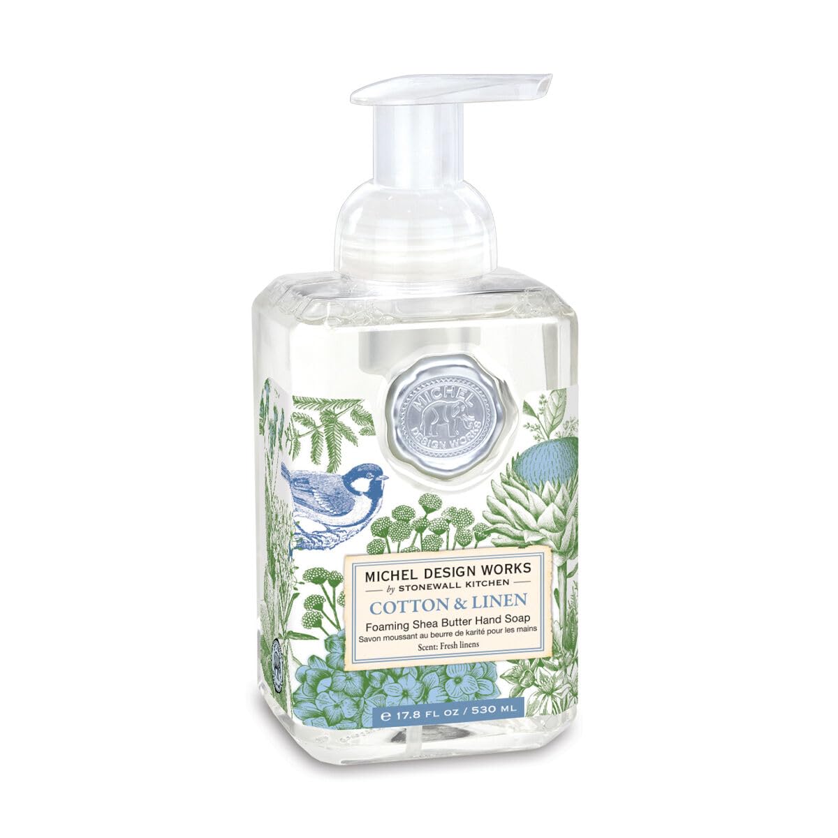 Michel Design Works Foaming Hand Soap, Cotton & Linen