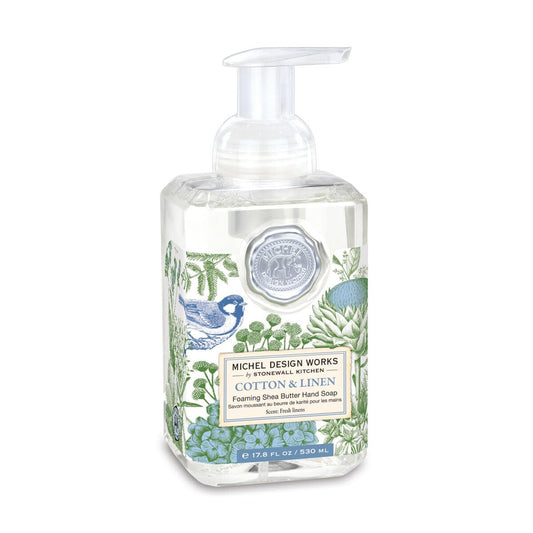 Michel Design Works Foaming Hand Soap, Cotton & Linen