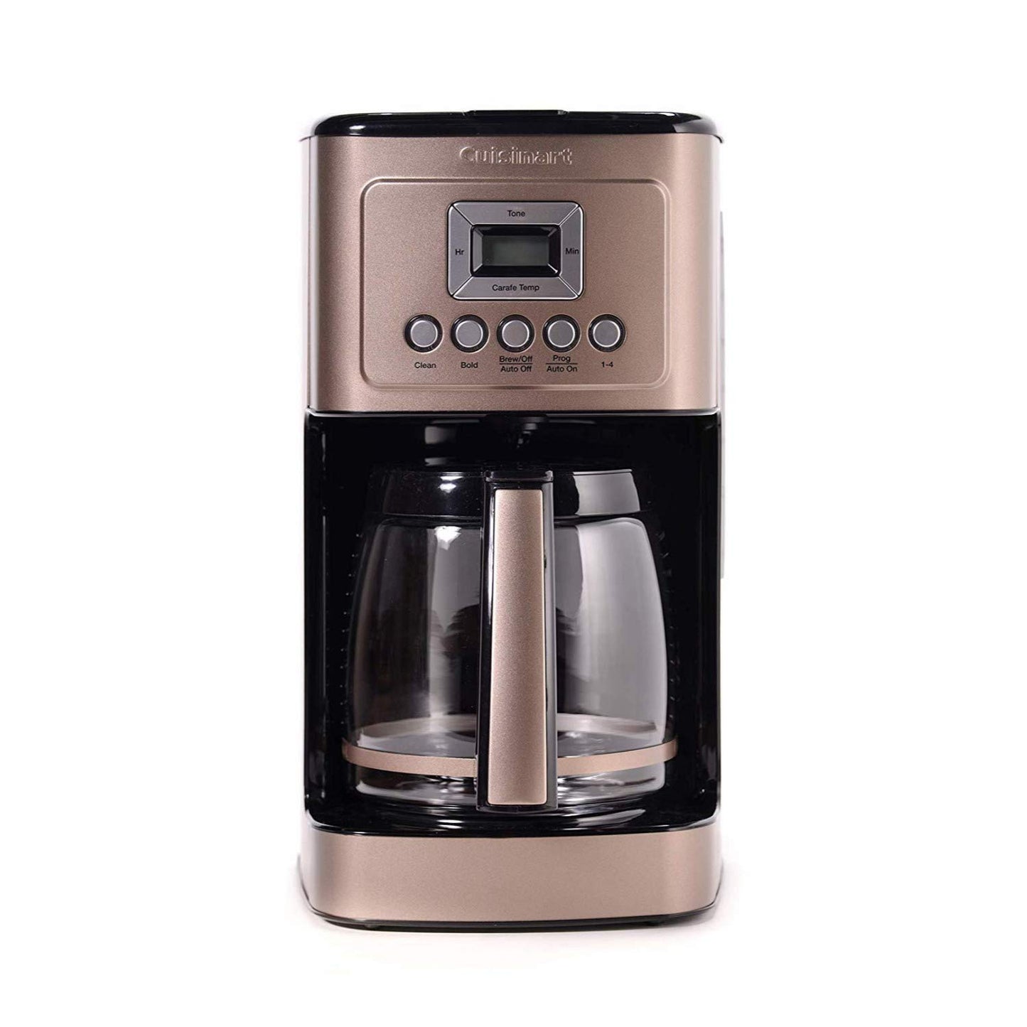 Cuisinart Coffee Maker, 14-Cup Glass Carafe, Fully Automatic for Brew Strength Control & 1-4 Cup Setting, Stainless Steel, DCC-3200UMB, Umber