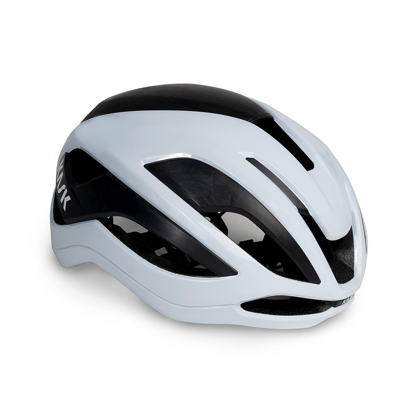 KASK Elemento Bike Helmet I Aerodynamic Road Cycling, Gravel & Mountain Biking, Cyclocross Cycling Helmet - White - Medium