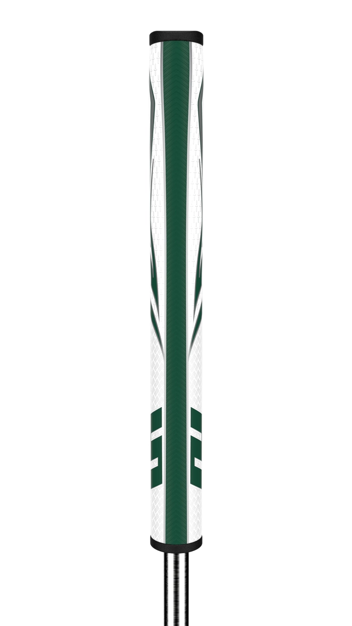 SuperStroke Zenergy Pistol Tour Golf Putter Grip with No Taper Enhanced SPYNE Technology, New Multi-Zone Texturing and Tech-Port, Green
