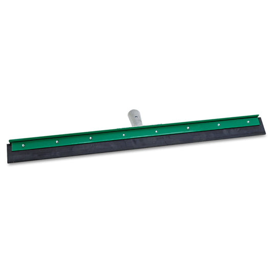 Unger FP60 24" Aquad Ozer Heavy Duty Straight Floor Squeegee with Neoprene Rubber