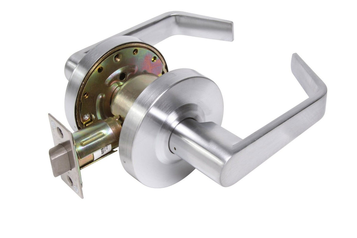 Cal-Royal SL30-26D Commercial Duty Passage Lever, Satin Chrome