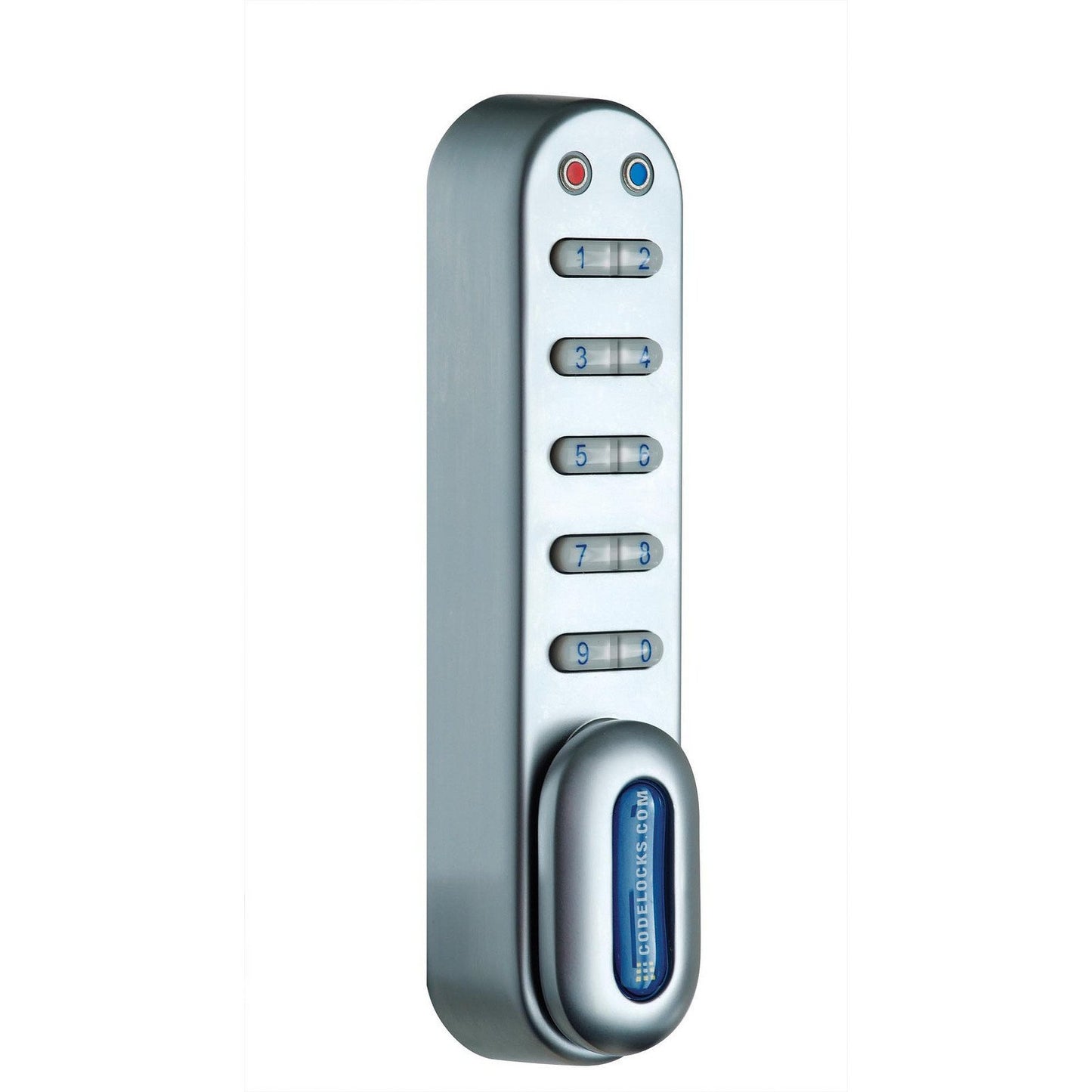 Codelocks Elect Keyless Lock,Keypad,1 5/16 in H KL1006KIT-SG - 1 Each