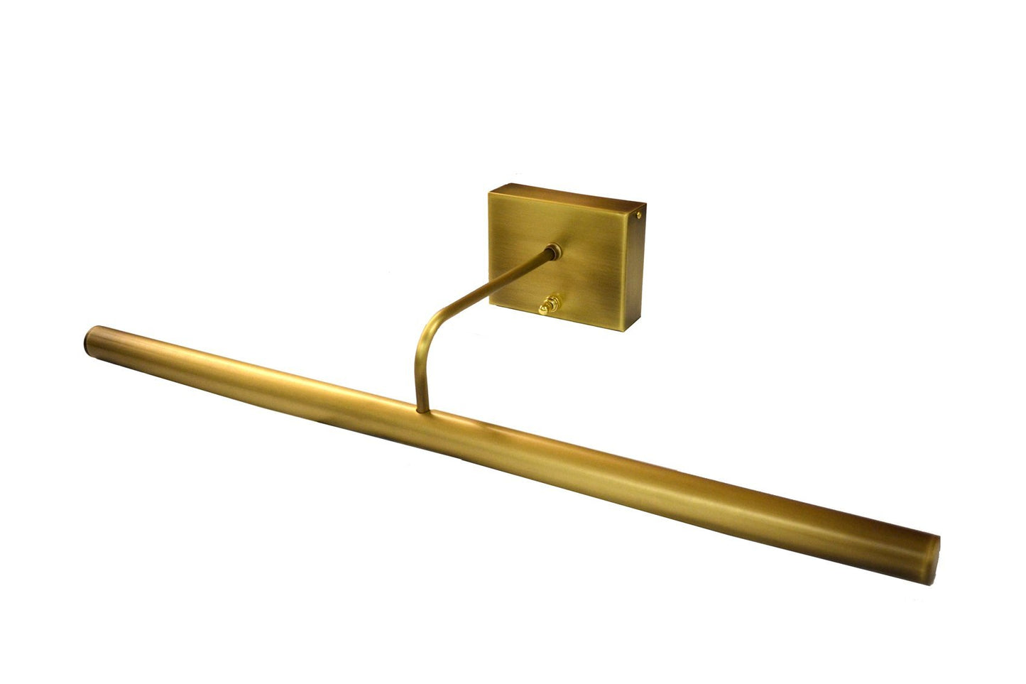 House of Troy BSLED24-71 Slim-Line LED Battery Operated 6.4W 3000K 88-Lumen Picture Light, Antique Brass Finish